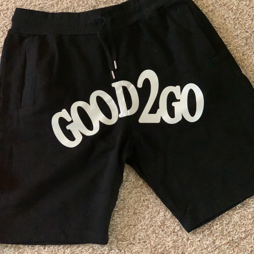 Good 2 Go Black Shorts